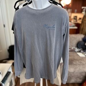 Comfort Colors Gray Magnolia Long Sleeve Crewneck